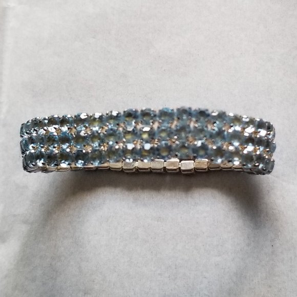 2FOR$25 - Diamante stretch bracelet (costume jewellery) - Picture 3 of 5